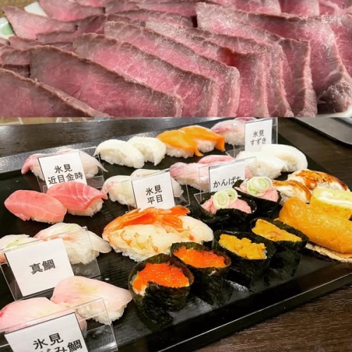 ロービー＆寿司